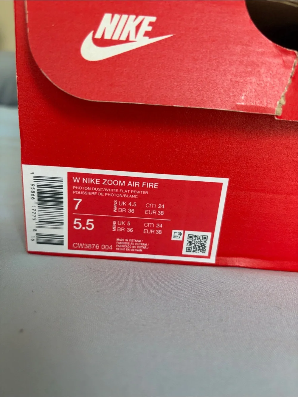 Nike Zoom Air Fire
